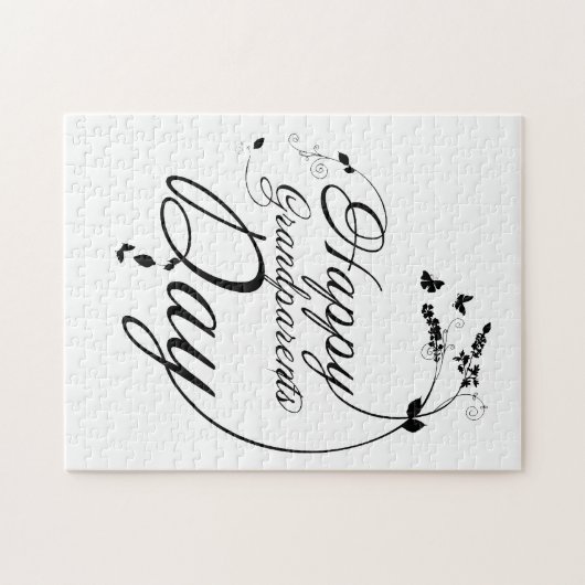 Fijne grootouderdag legpuzzel (Horizontaal)