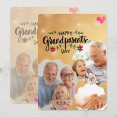 Fijne grootouders dag kaart (Voorkant / Achterkant)
