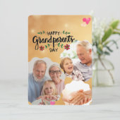 Fijne grootouders dag kaart (Staand voorkant)