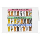 Fijne grootouders Dag Stap grootvader. (Voorkant Horizontaal)