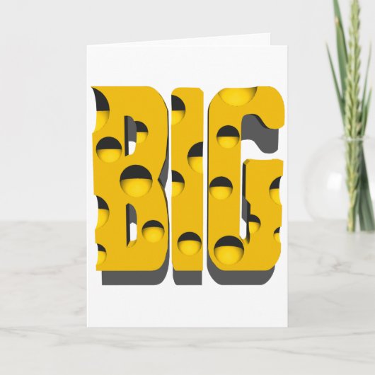 Fijne grote kaasdag! kaart (Voorkant)