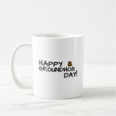Fijne Groundhog Dag! Koffiemok (Links)