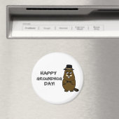 Fijne Groundhog Dag! Magneet (Insitu (Vaatwasser))