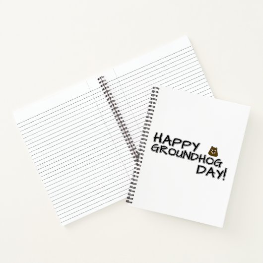 Fijne Groundhog Dag! Notitieboek (Binnen)