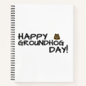 Fijne Groundhog Dag! Notitieboek (Voorkant)