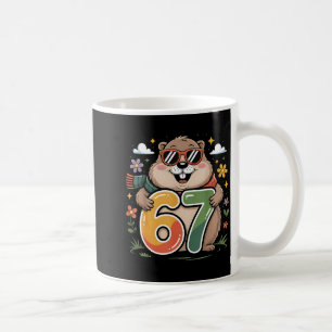 Fijne Groundhog Day 67 Grappige Woodchuck Zonnige Koffiemok