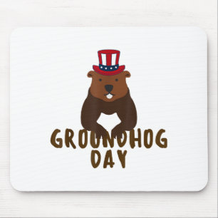 Fijne Groundhog Day Grappige Groundhog Day Muismat