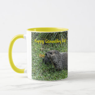 Fijne Groundhog Day, op maat gemaakte mokken. Mok
