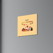 Fijne hallowdankzeggers! Seizoensgebonden Magnetis