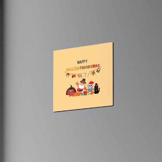 Fijne hallowdankzeggers! Seizoensgebonden Magnetis