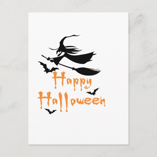 Fijne Halloween Briefkaart (Voorkant)