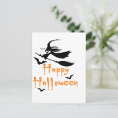 Fijne Halloween Briefkaart (Staand voorkant)