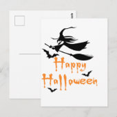 Fijne Halloween Briefkaart (Voorkant / Achterkant)