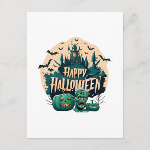 Fijne Halloween Briefkaart