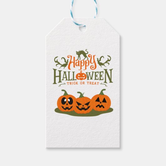 Fijne Halloween - Cool Halloween Cadeaulabel (Voorkant)
