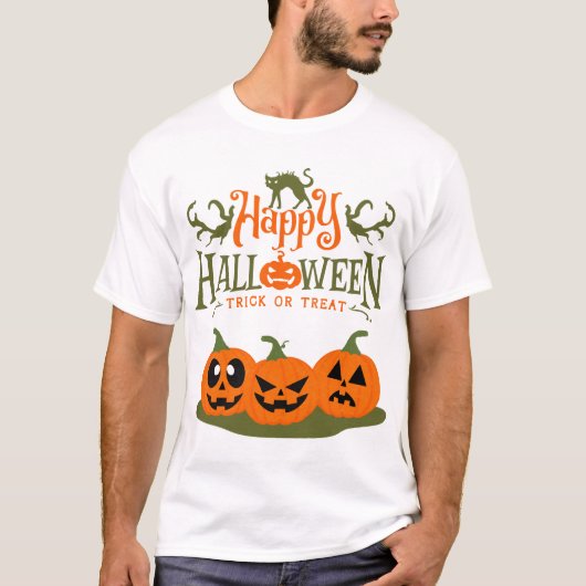 Fijne Halloween - Cool Halloween T-shirt (Voorkant)