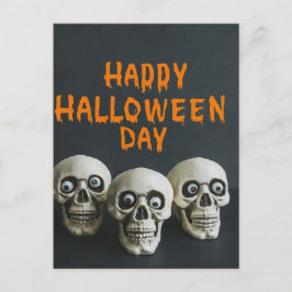 "Fijne Halloween dag" Briefkaart