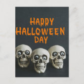"Fijne Halloween dag" Briefkaart (Voorkant)