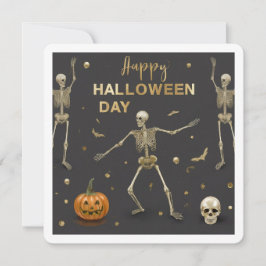 "Fijne Halloween dag" Kaart