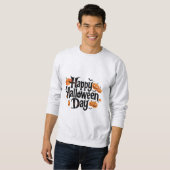Fijne Halloween-dag trui (Voorkant volledig)