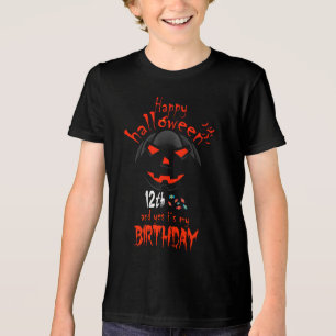 Fijne Halloween en ja, het is mijn 12e verjaardag Tri-Blend Shirt