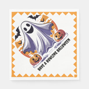 Fijne Halloween-feest Servet