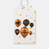 Fijne Halloween-feestballonnen Cadeaulabel (Voorkant)