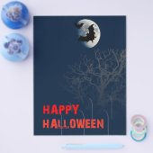 Fijne Halloween Flyer (Enkel)