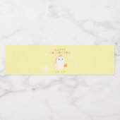 Fijne Halloween Geest Waterfles Label Etiket (Enkel label)