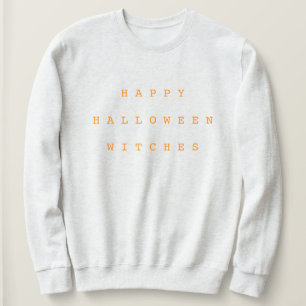 Fijne Halloween-getuigen Grappig Chic White & Sina Trui