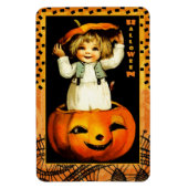 Fijne Halloween. Grappig Kind cadeau Magneet (Verticaal)