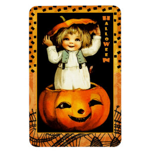 Fijne Halloween. Grappig Kind cadeau Magneet
