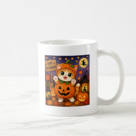 Fijne Halloween grappige kat koffiemok