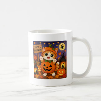 Fijne Halloween grappige kat koffiemok 