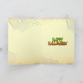 Fijne Halloween | griezelige clown Kaart (Binnen)