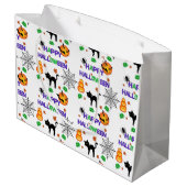 Fijne Halloween Grote Cadeautas (Achterkant Gekanteld)