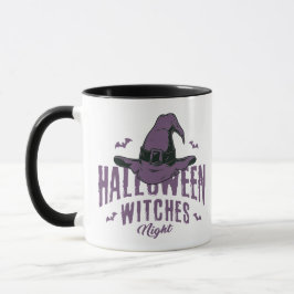Fijne Halloween Heksen Nacht Mok – Heksenhoed