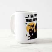 Fijne Halloween Koffiemok (Voorkant links)