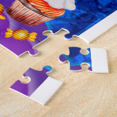 Fijne Halloween kostuum kinder feestviering Legpuzzel (Zijkant)