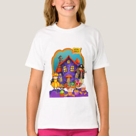 Fijne Halloween kostuum kinder feestviering T-shirt