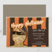 Fijne Halloween - Laten we feesten! Kaart (Voorkant / Achterkant)