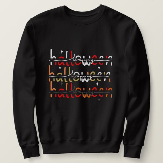 Fijne Halloween Mannen Trui (Design voorkant)