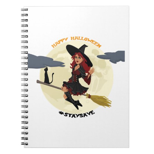 Fijne Halloween. Notitieboek (Voorkant)