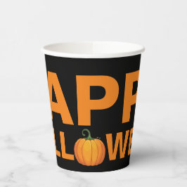 Fijne Halloween-ontwerp Papieren beker