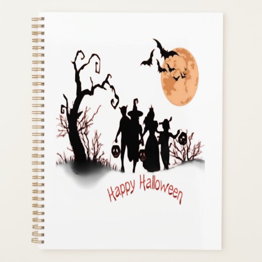 Fijne Halloween Planner (Voorkant)