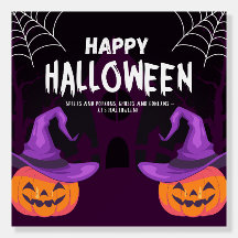 Fijne Halloween Poster!