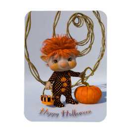 Fijne Halloween Poster Magneet