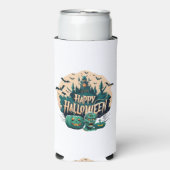 Fijne Halloween Seltzer Blikjeskoeler (Seltzer Voorkant)