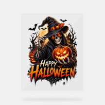 Fijne Halloween Skelet Pompoen Geschenk voor Manne