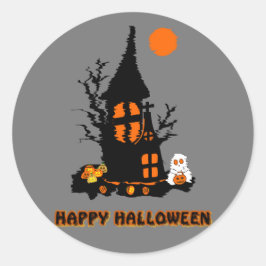 Fijne Halloween Sticker
